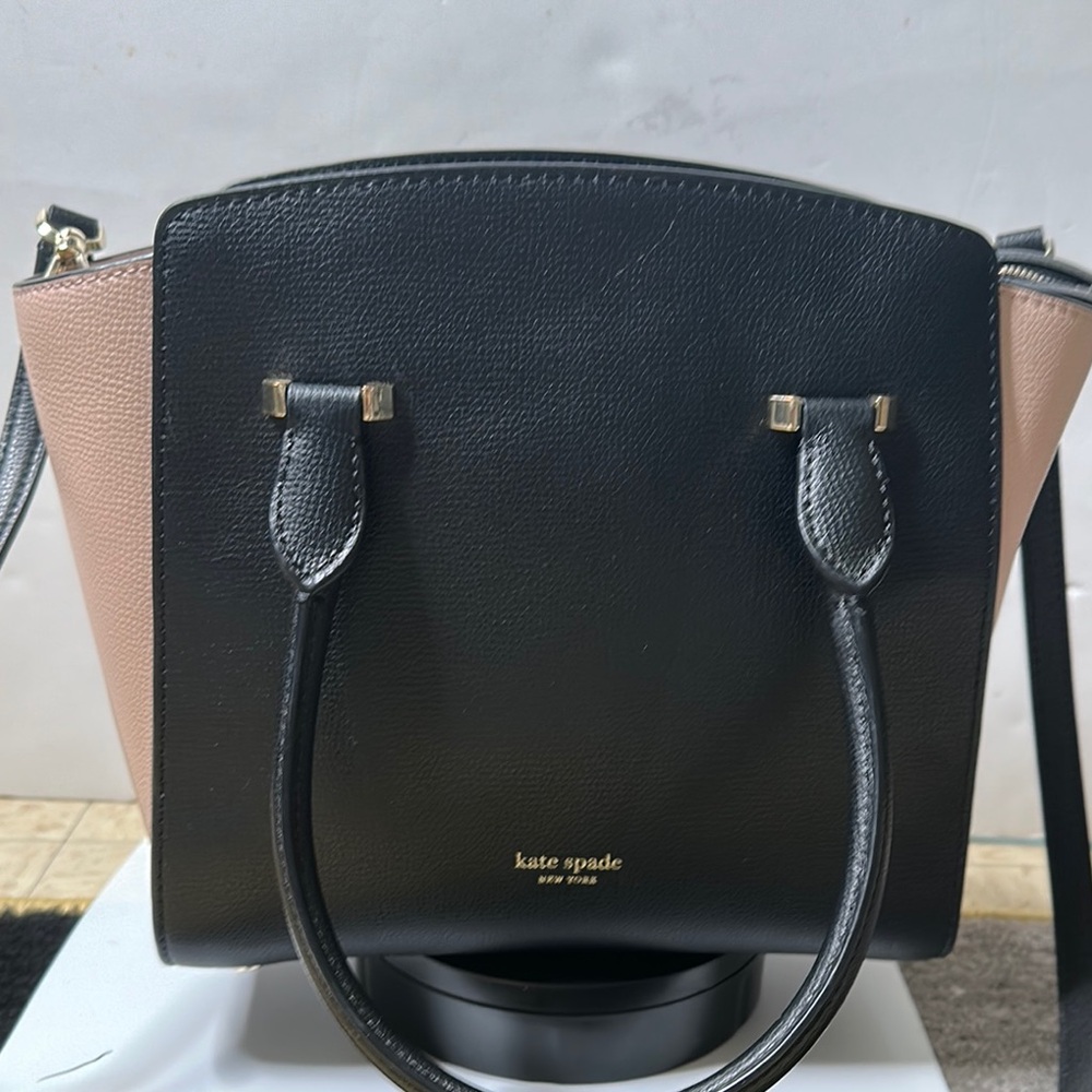 Kate Spade Black and Pink Satchel Bag